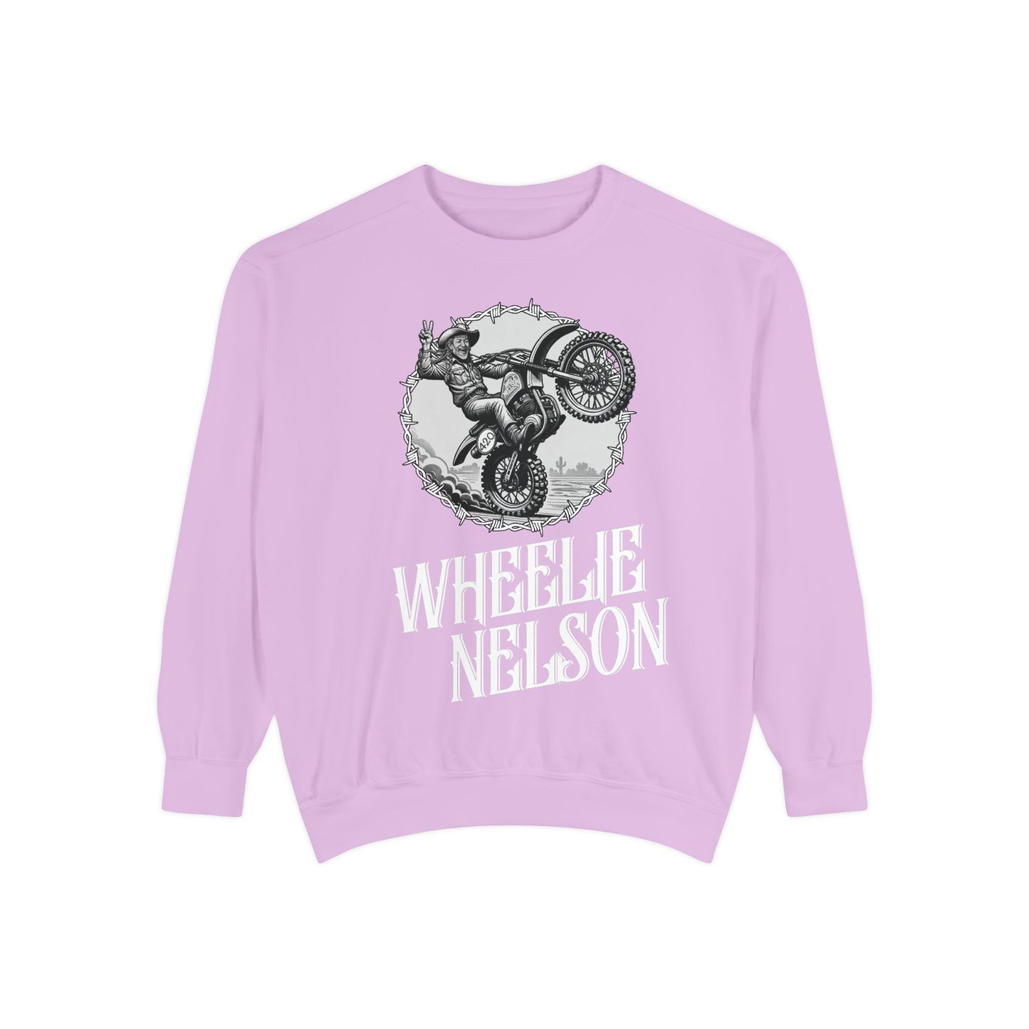 Wheelie Nelson Front Logo Crew