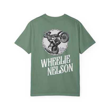 Wheelie Nelson Tshirt-Black & White