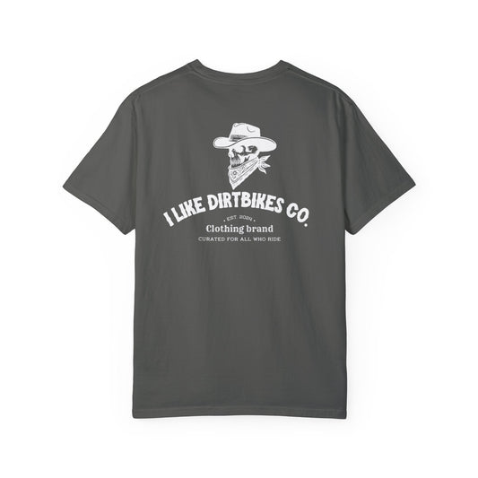 I like dirtbikes co. outlaw tee - white font