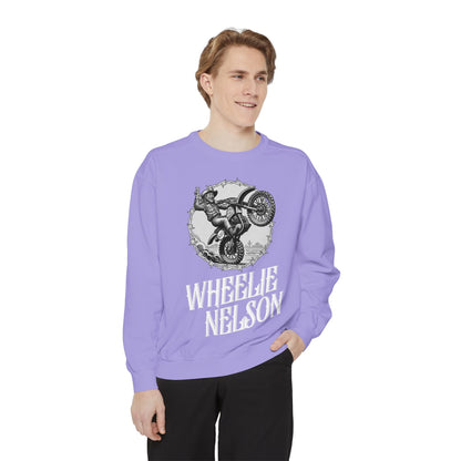 Wheelie Nelson Front Logo Crew