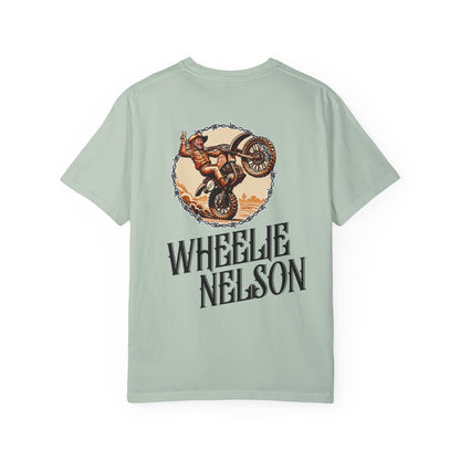 Wheelie Nelson Tshirt-Color Logo