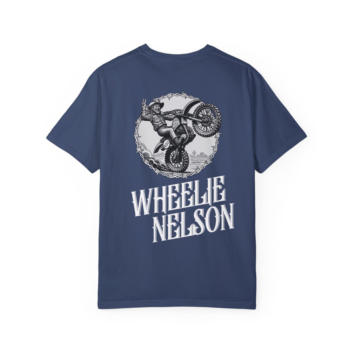 Wheelie Nelson Tshirt-Black & White