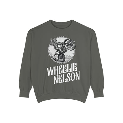 Wheelie Nelson Front Logo Crew