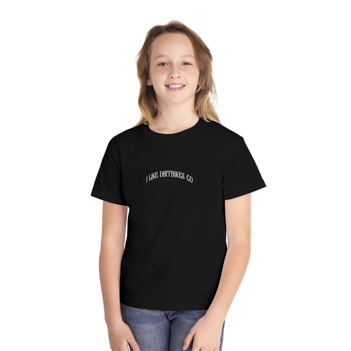 Wheelie Nelson Black Youth Midweight Tee