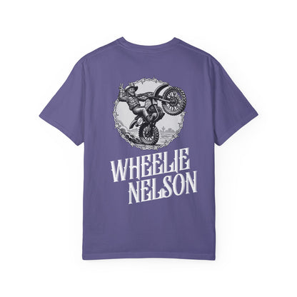 Wheelie Nelson Tshirt-Black & White