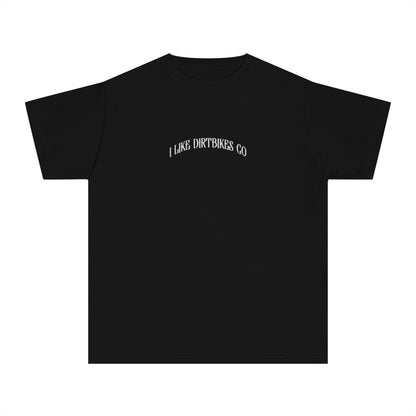 Wheelie Nelson Black Youth Midweight Tee