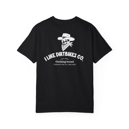 I like dirtbikes co. outlaw tee - white font