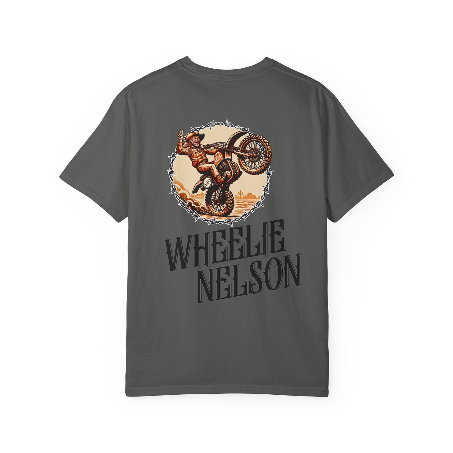 Wheelie Nelson Tshirt-Color Logo