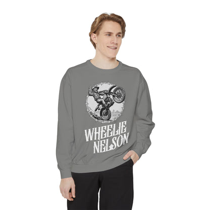 Wheelie Nelson Front Logo Crew